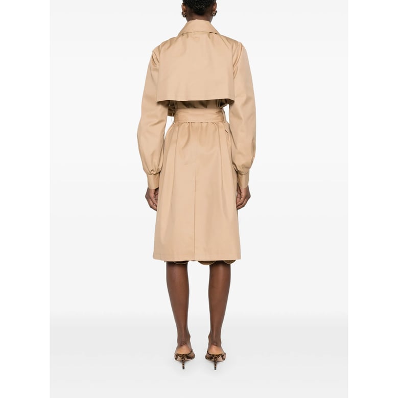 coat double-breasted beige by Selfnex