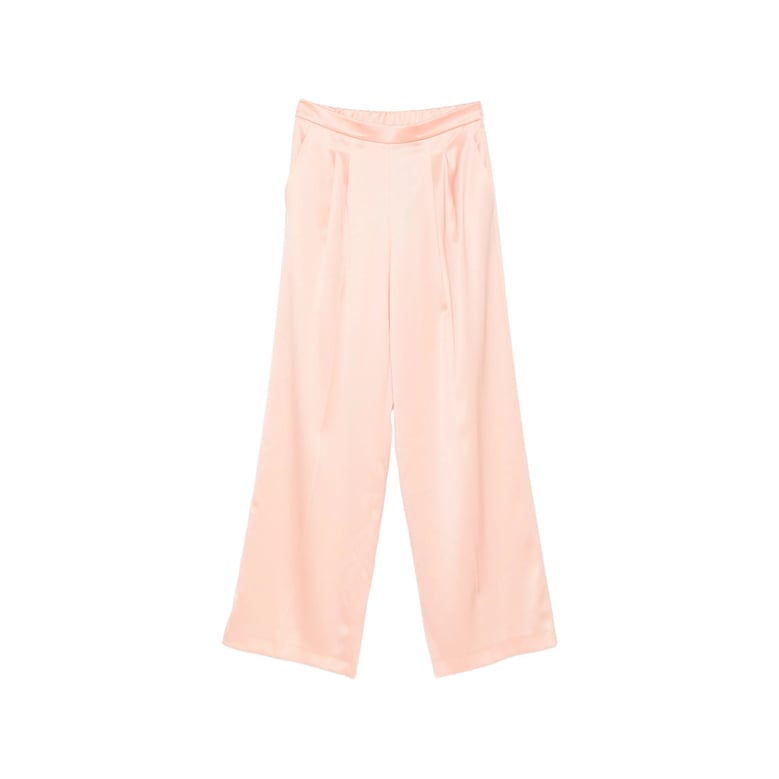 wide-leg trousers pink by Selfnex