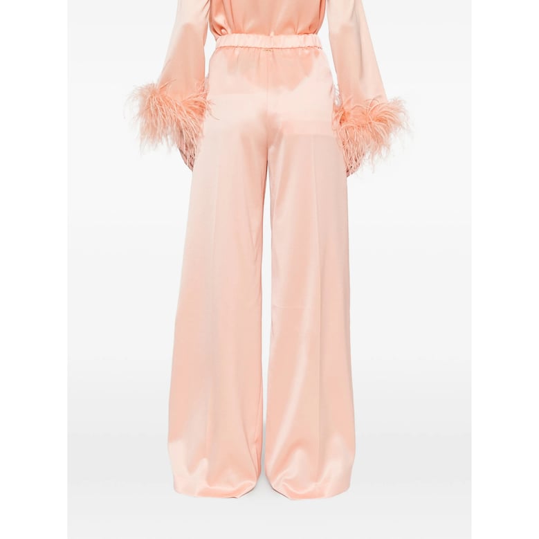 wide-leg trousers pink by Selfnex
