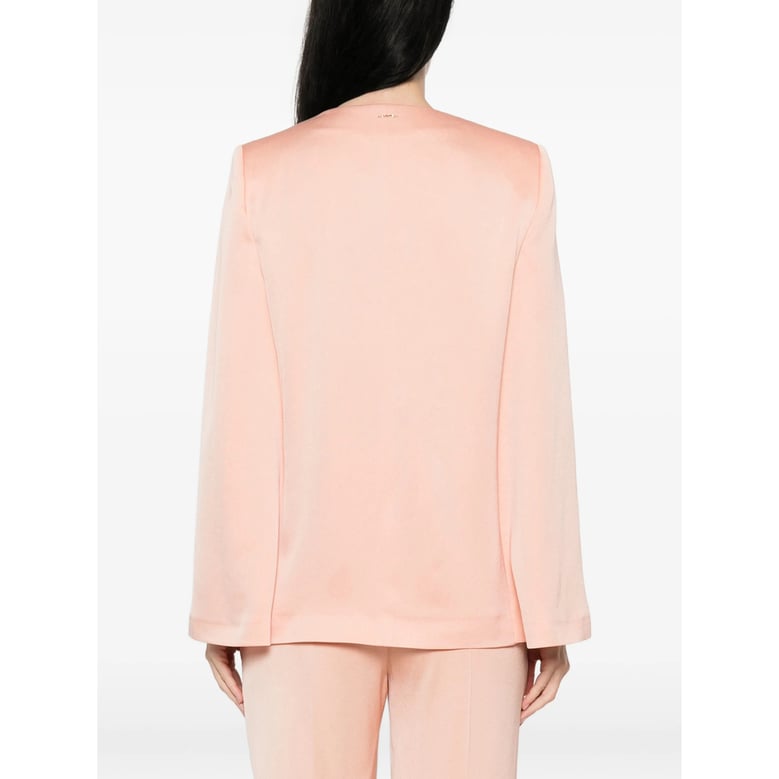 jacket v-neck orange by Selfnex