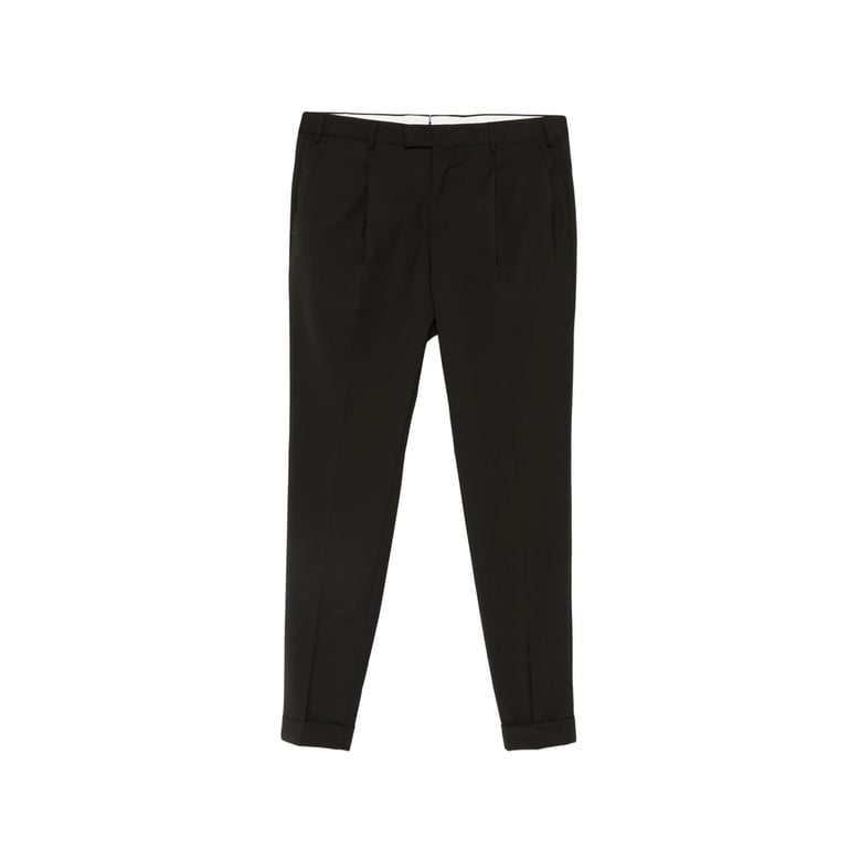 trousers pleated black by Selfnex