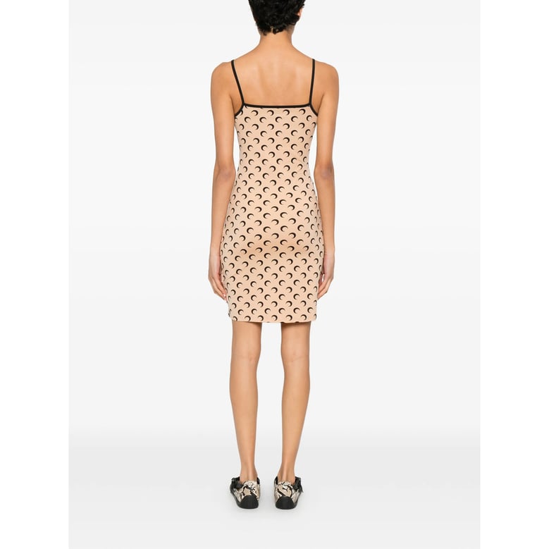 dress moon print neutrals by Selfnex