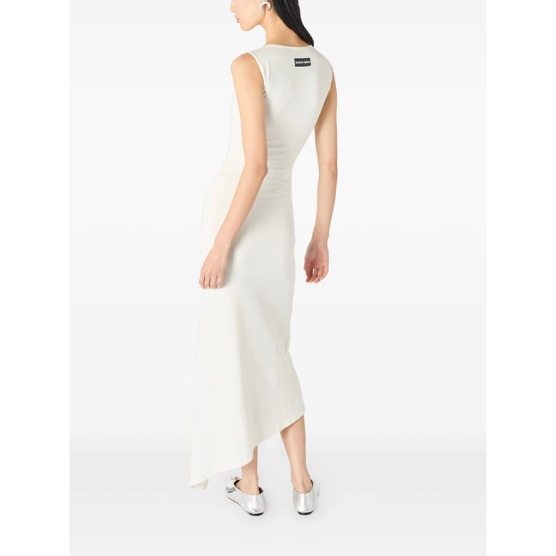 dress white cotton by Selfnex
