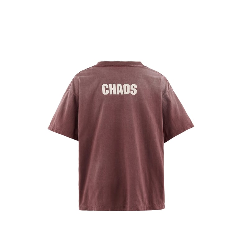 crew neck t-shirt red by Selfnex