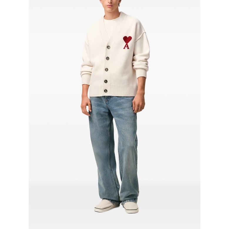 sweater v-neck off-white by Selfnex
