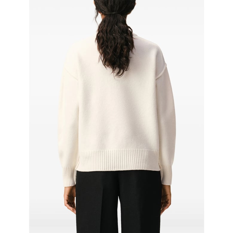 sweater v-neck off-white by Selfnex
