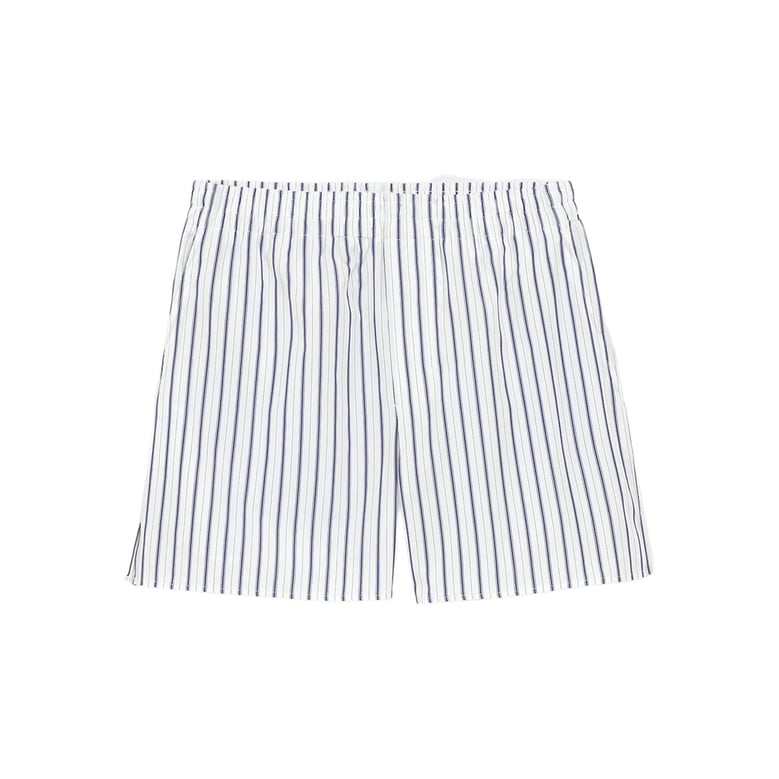 bermuda shorts white/blue by Selfnex