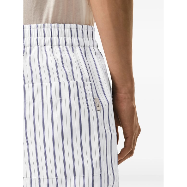 bermuda shorts white/blue by Selfnex
