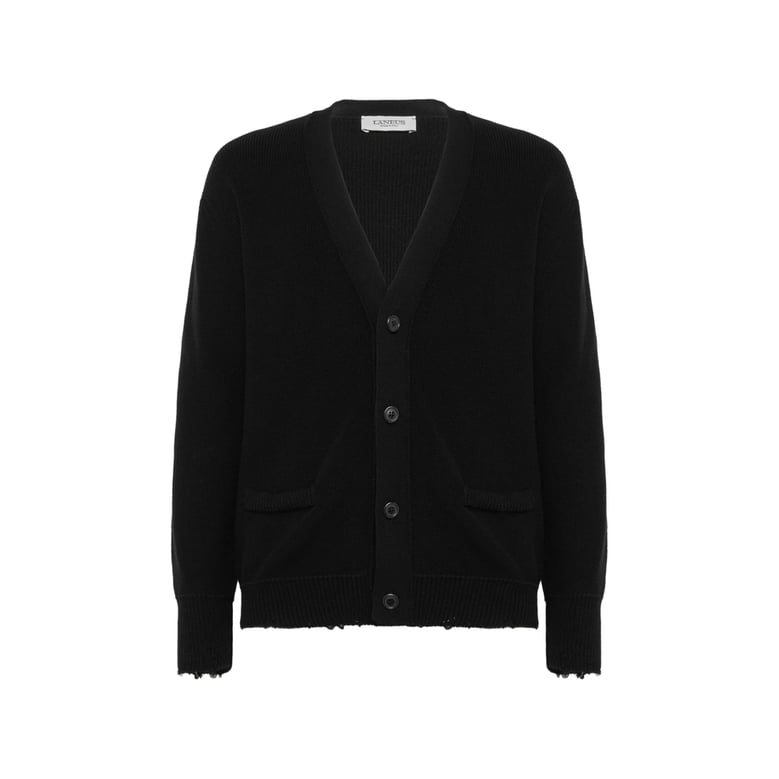 sweater black cotton by Selfnex