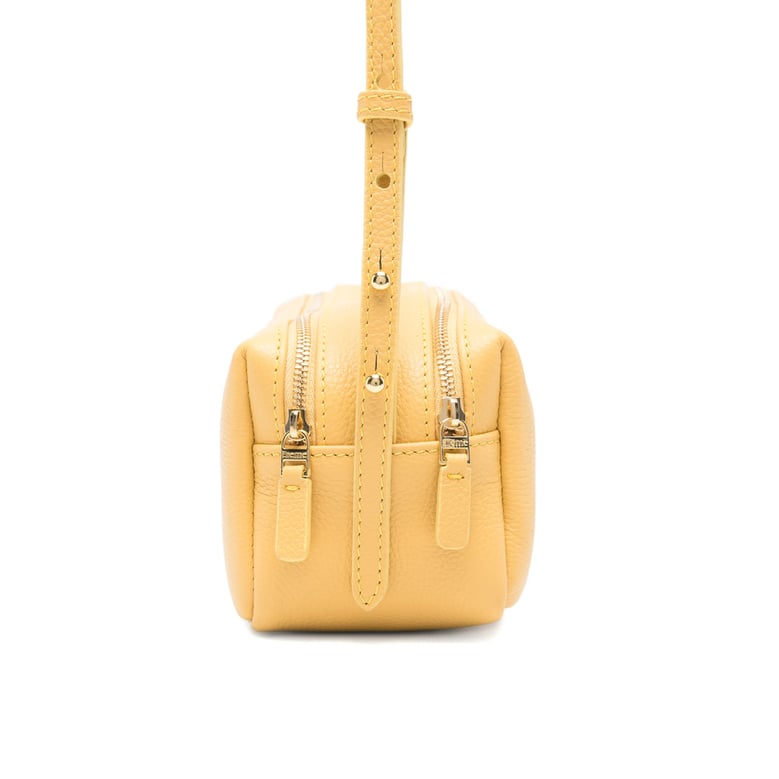 elleme bag in mustard yellow by Selfnex