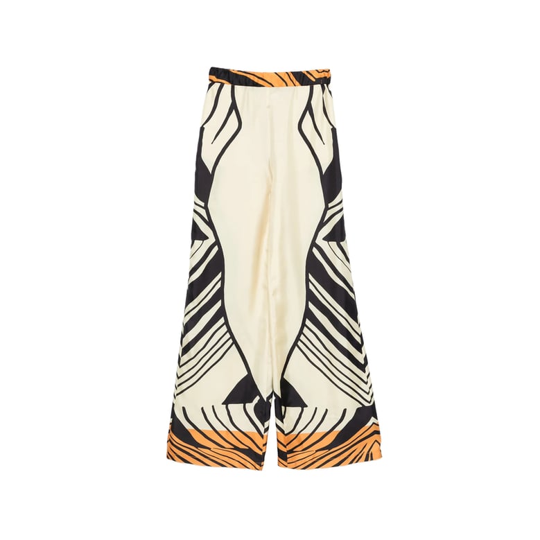 silk trousers pant — neutrals by Selfnex