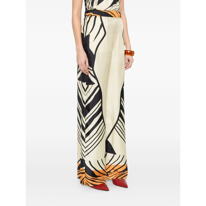 silk trousers pant — neutrals by Selfnex