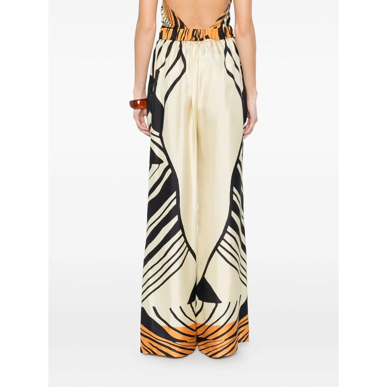 silk trousers pant — neutrals by Selfnex