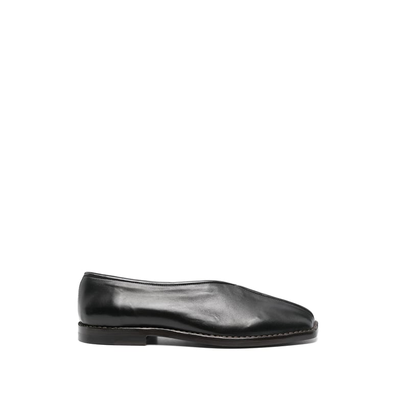 loafers black/brown calf leather by Selfnex