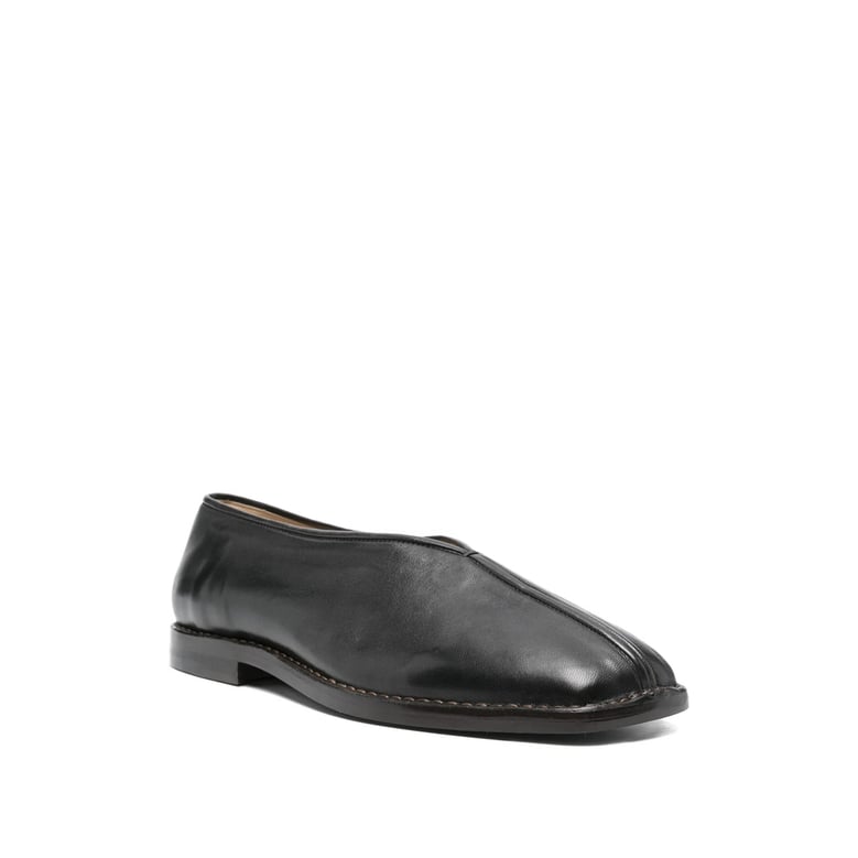 loafers black/brown calf leather by Selfnex