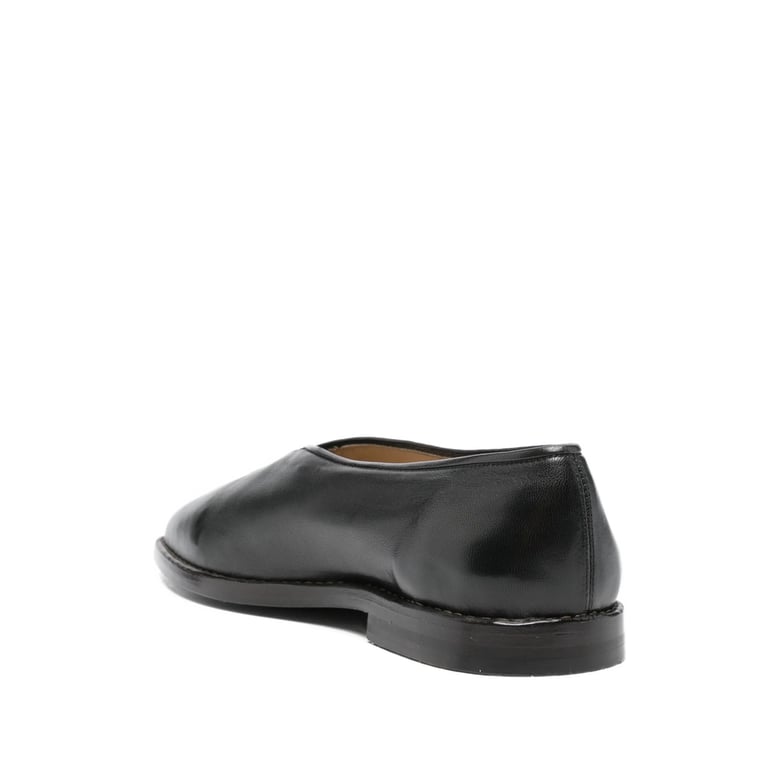 loafers black/brown calf leather by Selfnex