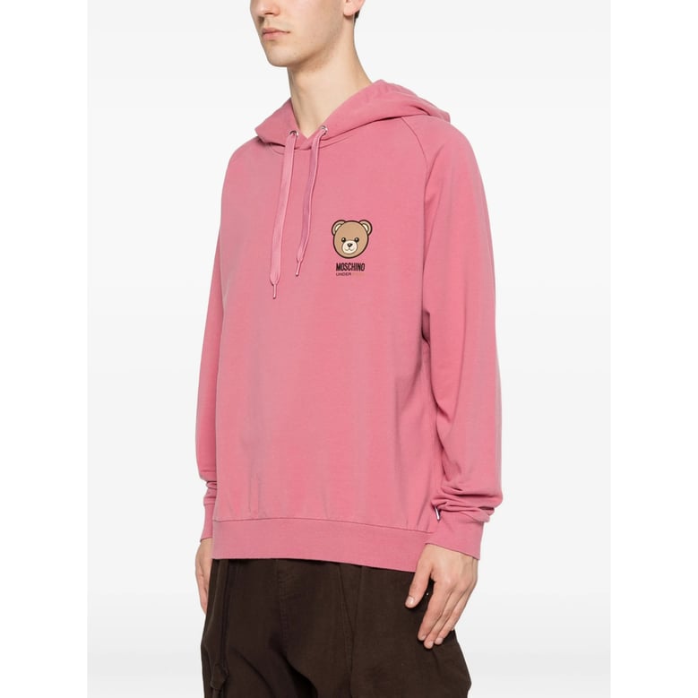 sweatshirt with pink bear motif by Selfnex