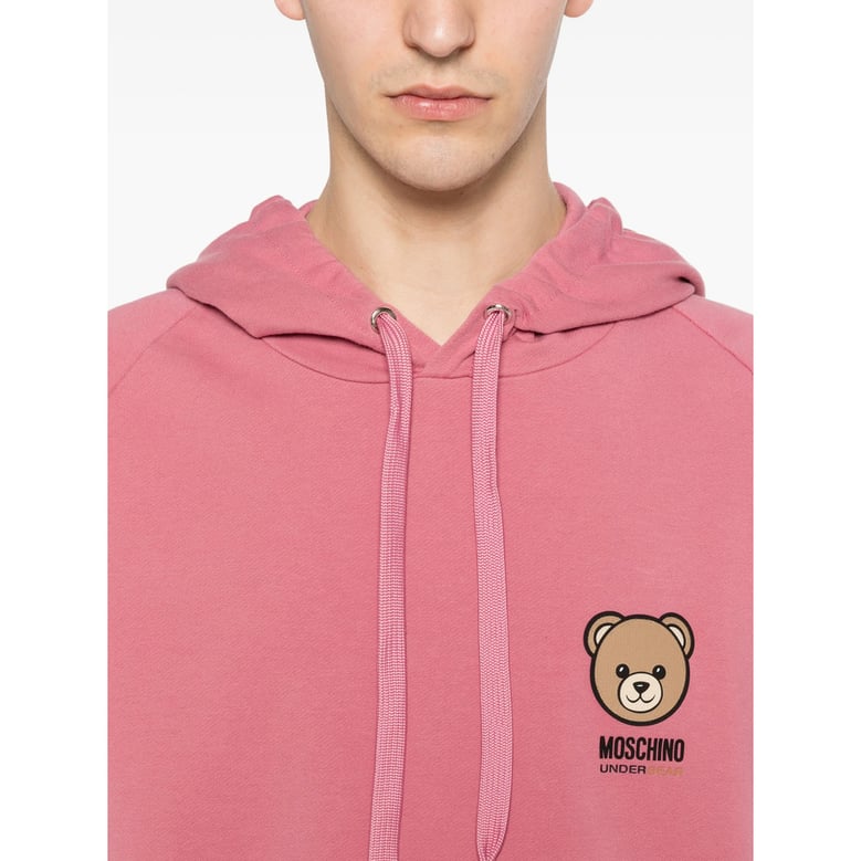 sweatshirt with pink bear motif by Selfnex