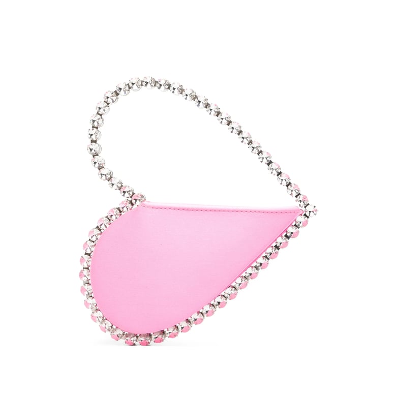 clutch bag pink crystal embellished by Selfnex