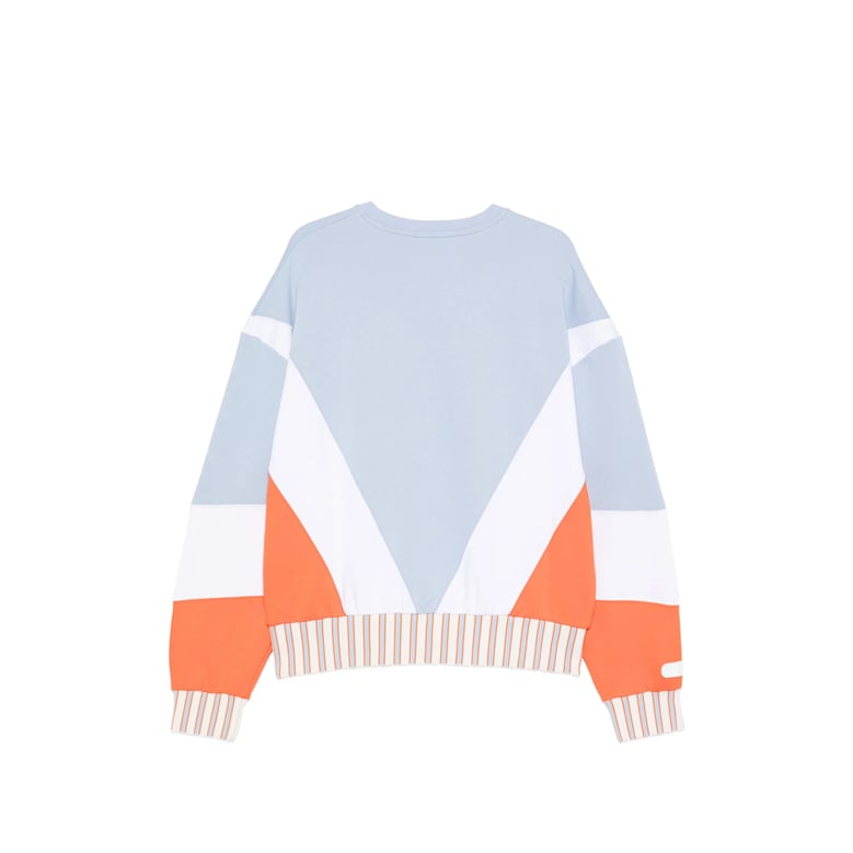 crewneck sweatshirt blue/white by Selfnex