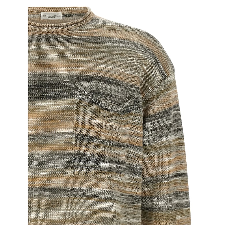 crew neck sweater neutrals/grey by Selfnex