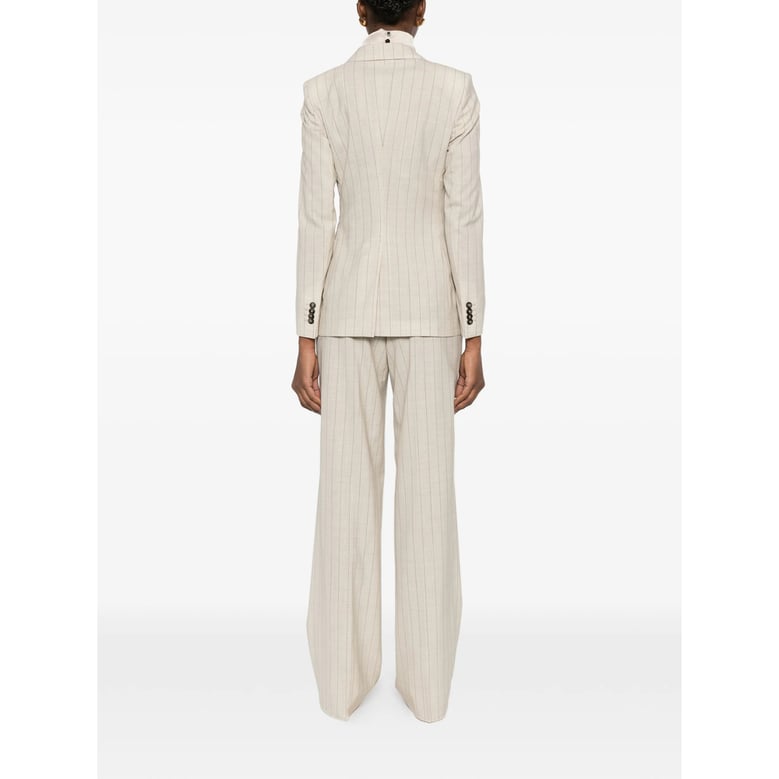 tailored trouser suit, neutrals by Selfnex