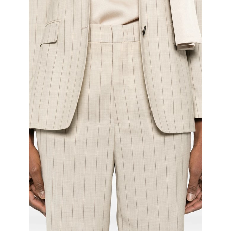 tailored trouser suit, neutrals by Selfnex