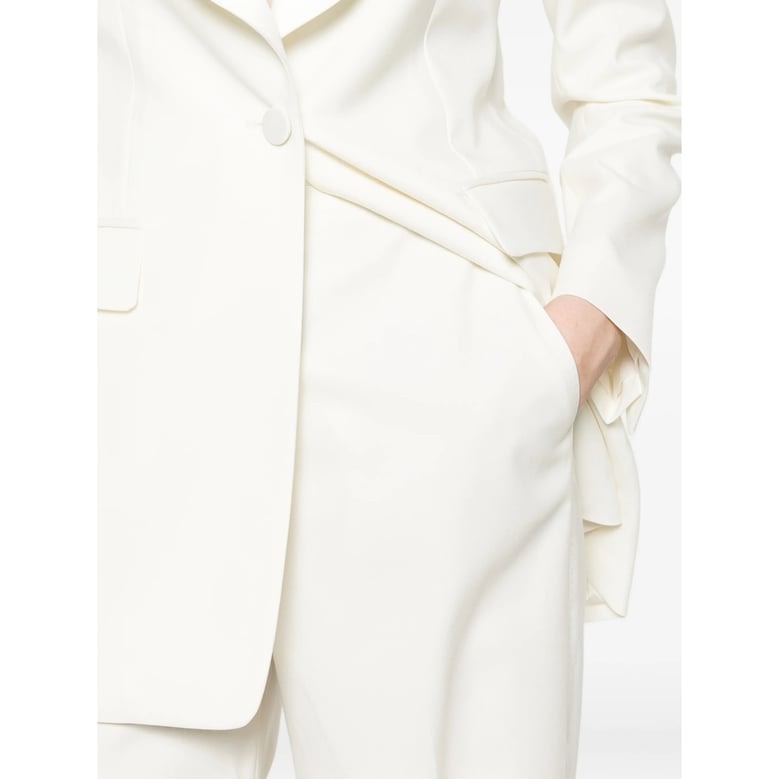 tailored trouser suit neutrals by Selfnex