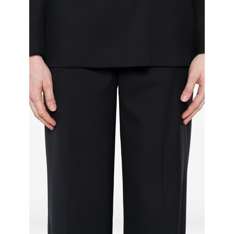 tailored evening suit blue silk-wool by Selfnex