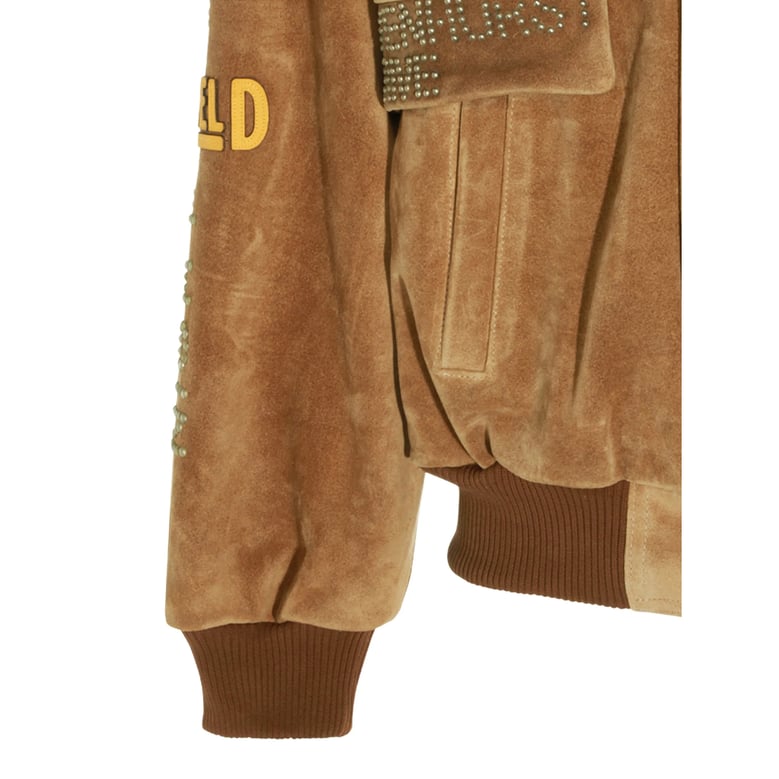 suede jacket hollywood tan by Selfnex
