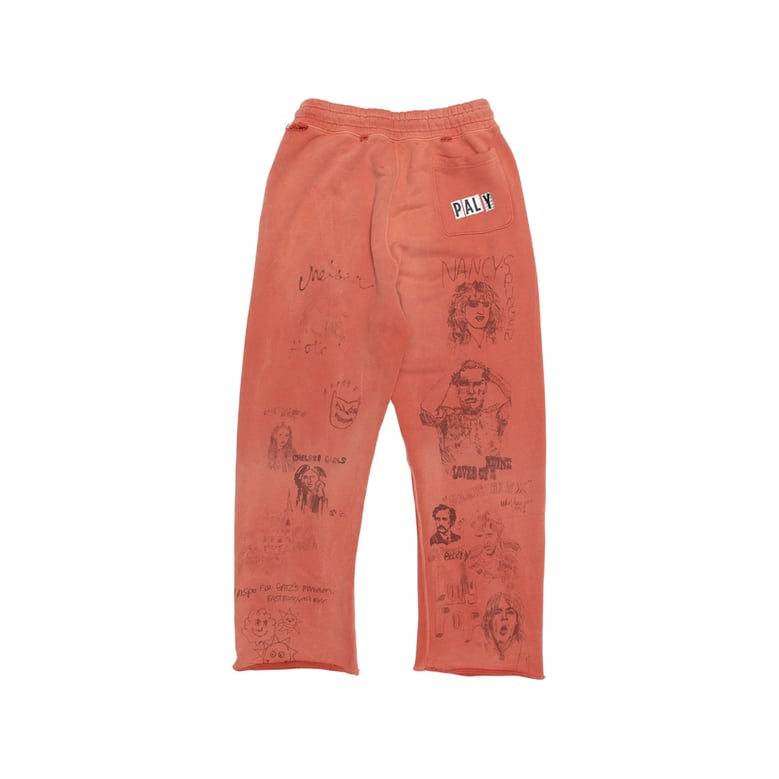 track pants hollywood orange by Selfnex
