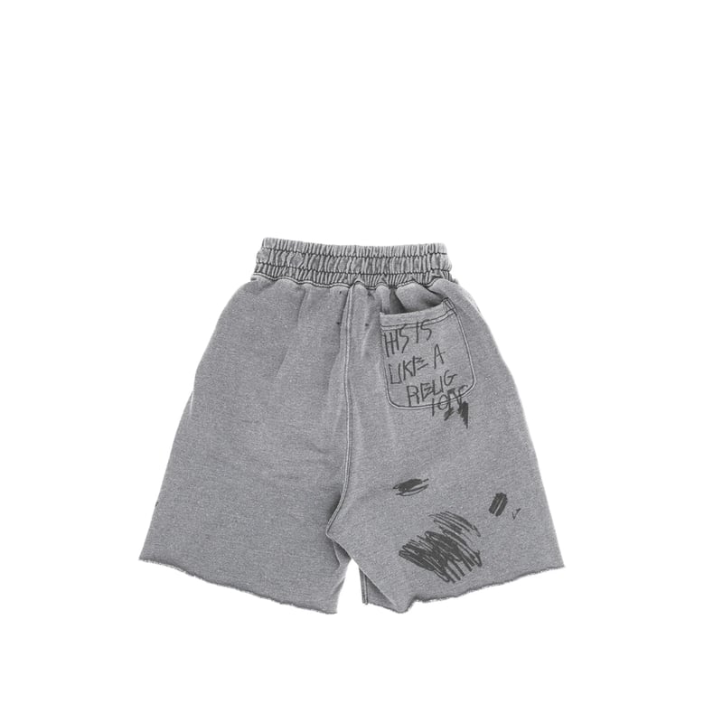 track shorts hollywood grey by Selfnex