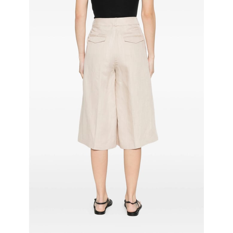 wide-leg trousers birch beige by Selfnex