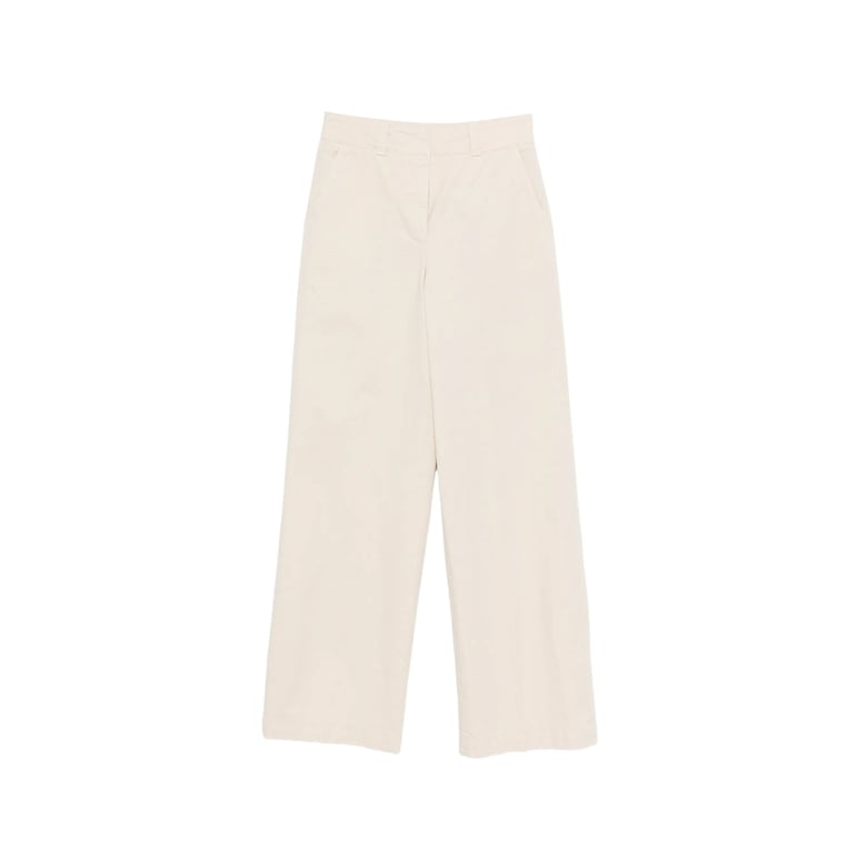 wide-leg trousers neutrals by Selfnex
