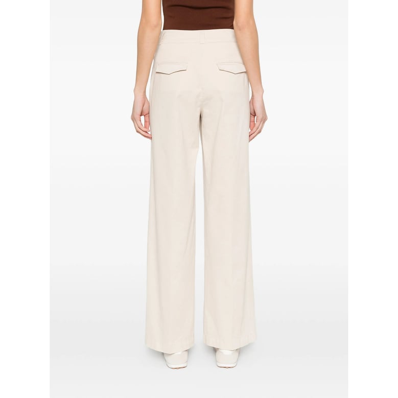 wide-leg trousers neutrals by Selfnex