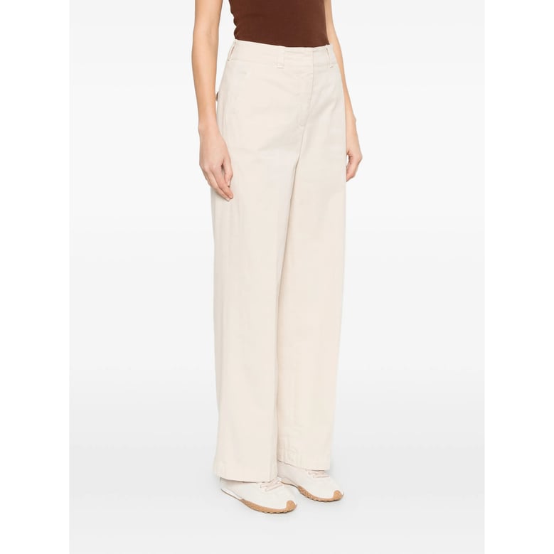 wide-leg trousers neutrals by Selfnex