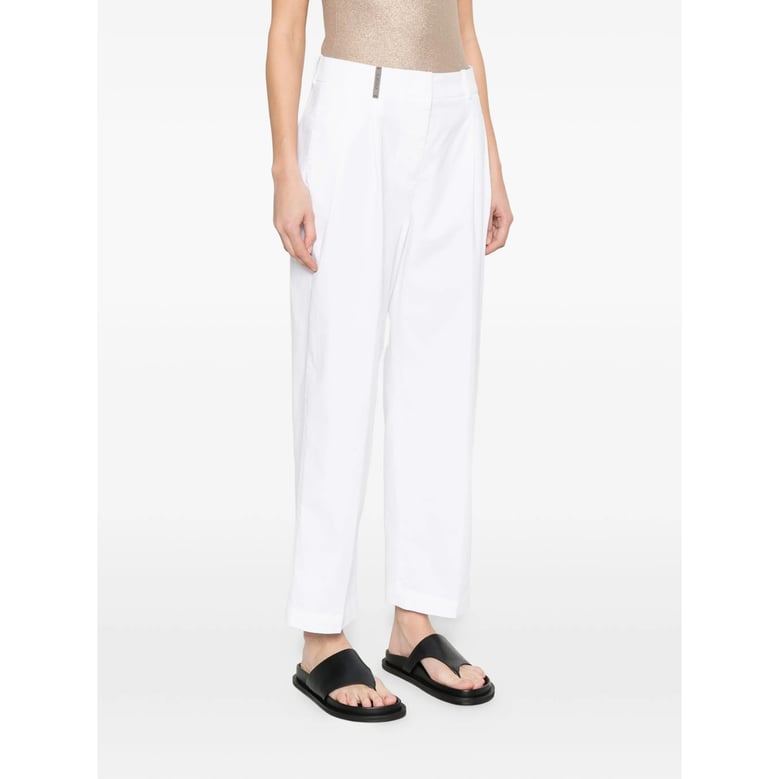 pleated trousers with pockets by Selfnex