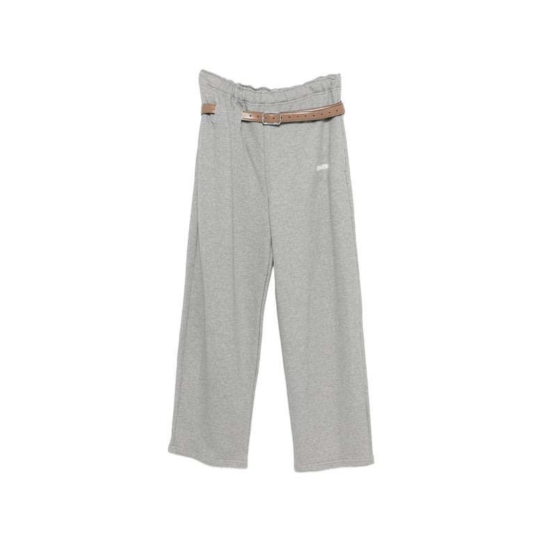 grey trousers with belt detail by Selfnex