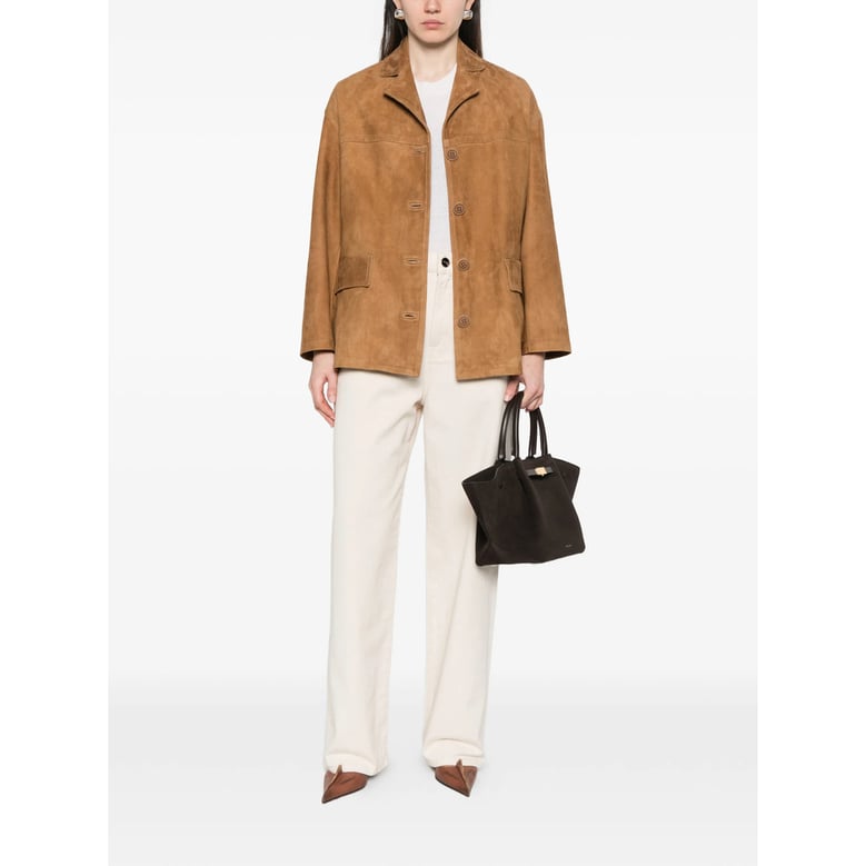leather jacket neutrals by Selfnex