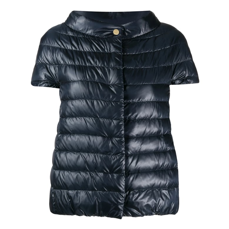 short-sleeved down jacket by Selfnex