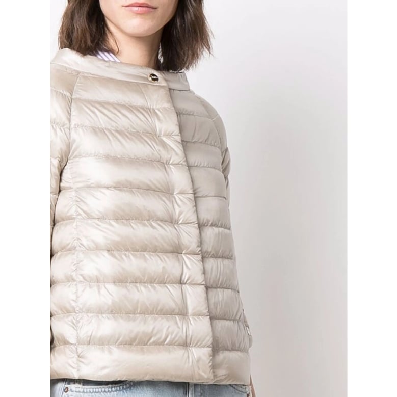 puffer jacket cotton neutrals by Selfnex