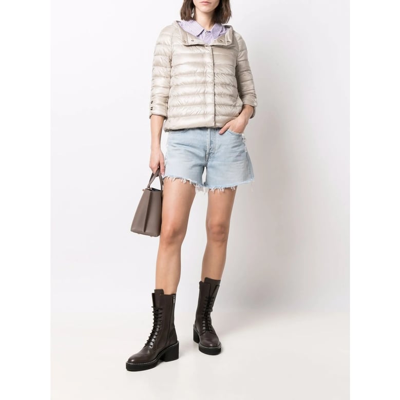 puffer jacket cotton neutrals by Selfnex