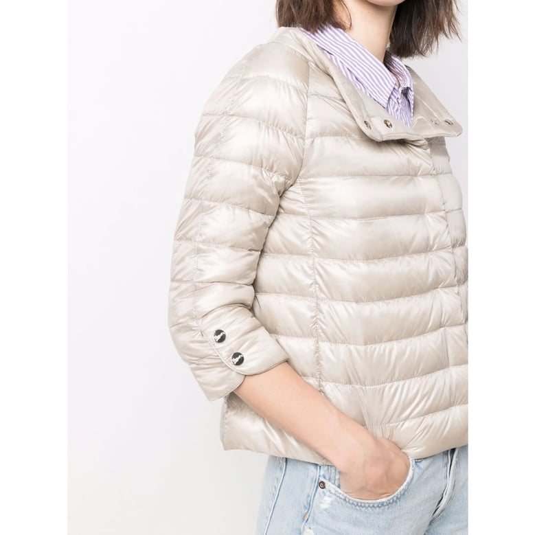 puffer jacket cotton neutrals by Selfnex