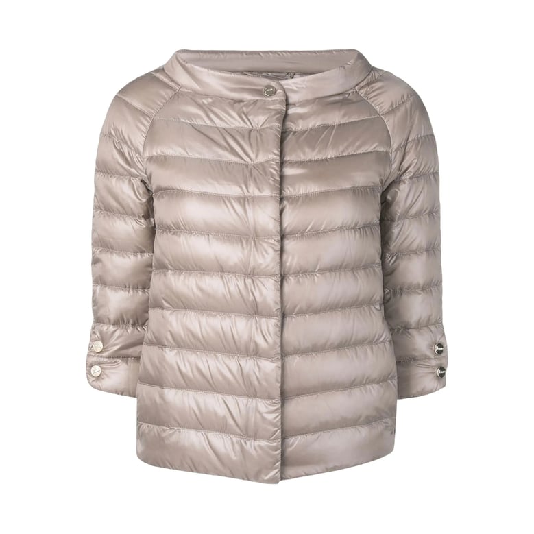 down-quilted cotton-blend puffer jacket by Selfnex