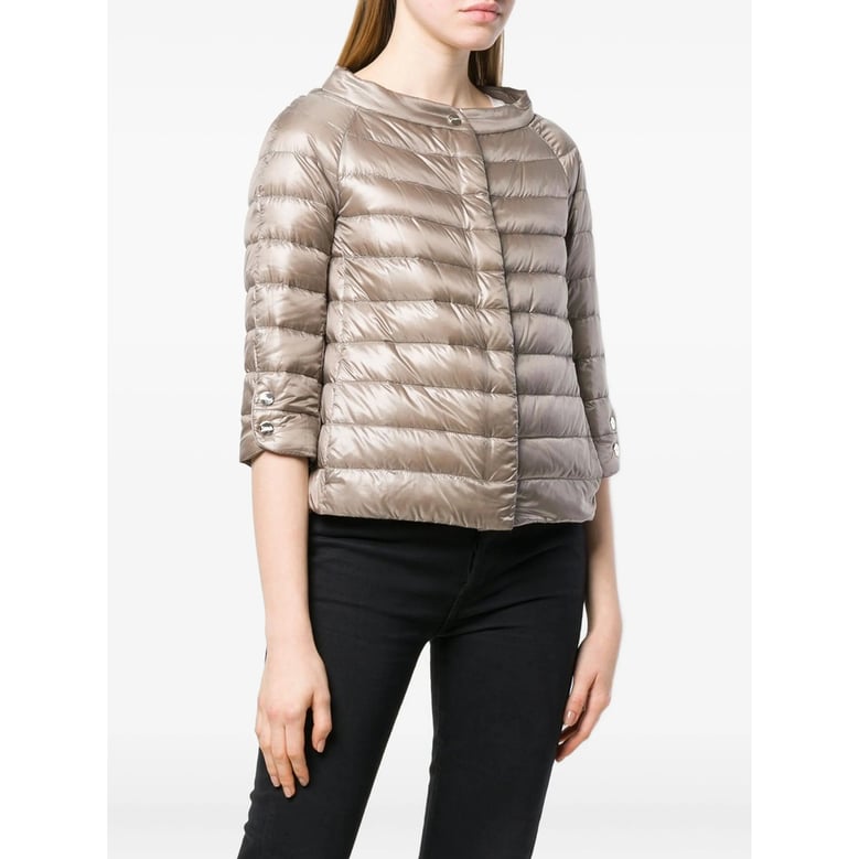 down-quilted cotton-blend puffer jacket by Selfnex
