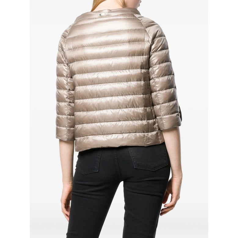down-quilted cotton-blend puffer jacket by Selfnex