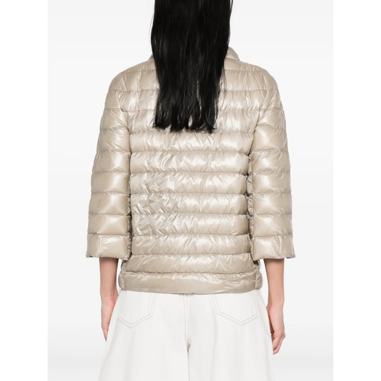 puffer jacket quilted beige by Selfnex