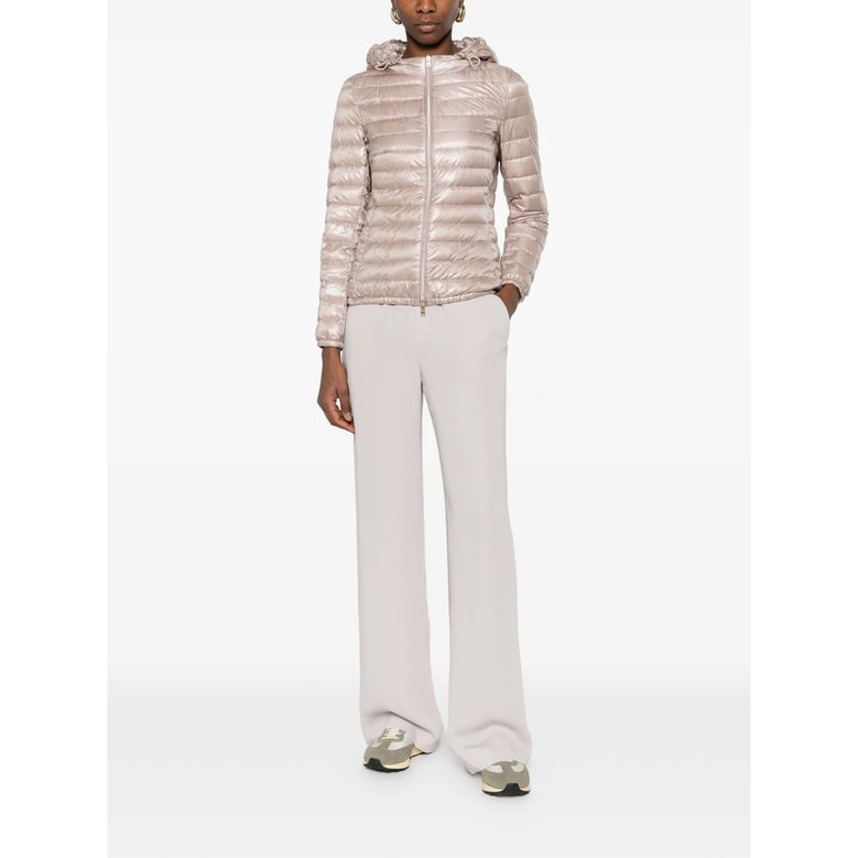 high-waisted trousers with drawstring by Selfnex