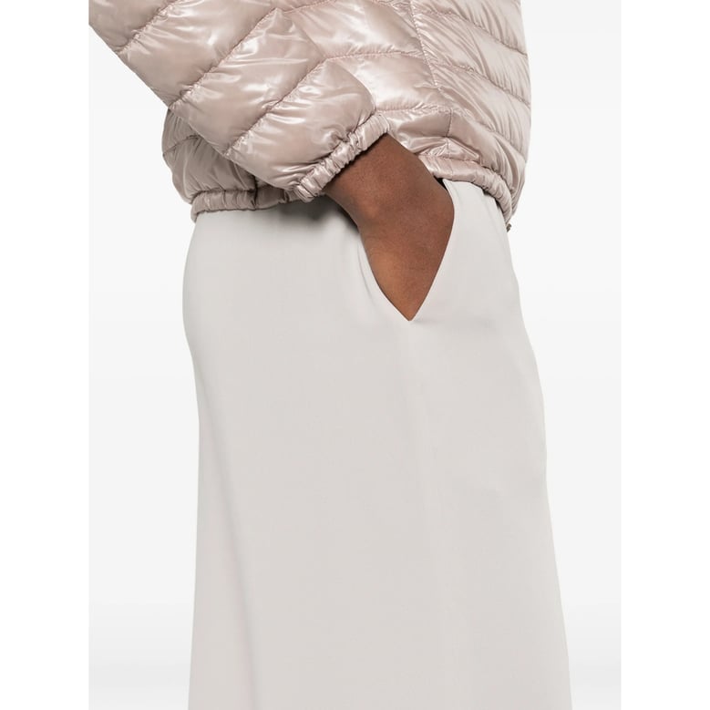 high-waisted trousers with drawstring by Selfnex