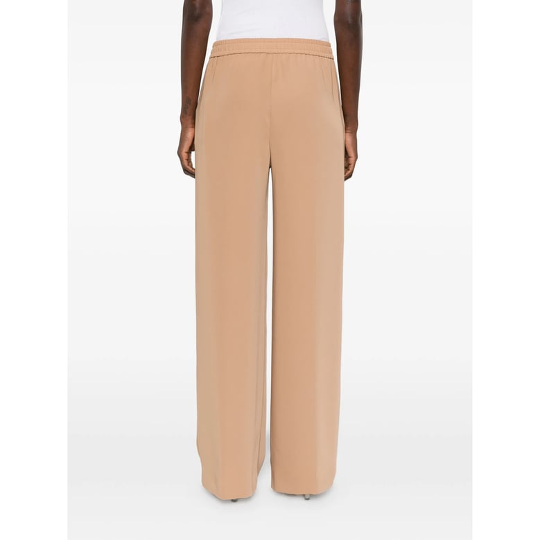 wide leg trousers with drawstring by Selfnex